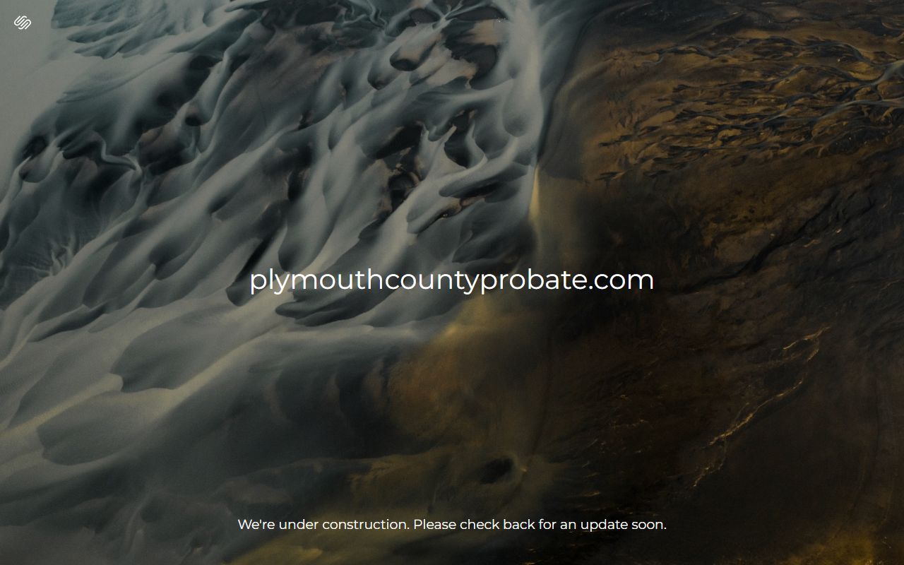 Plymouth County Probate website for probate court records access